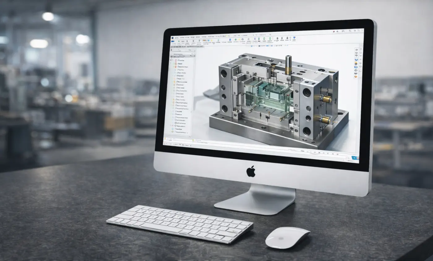 3D Solid Modeling (CAD) for Injection Mold Design