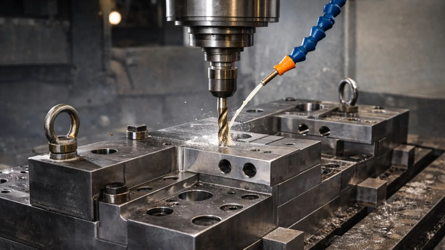 Drilling Operations for Injection Mold Manufacturing