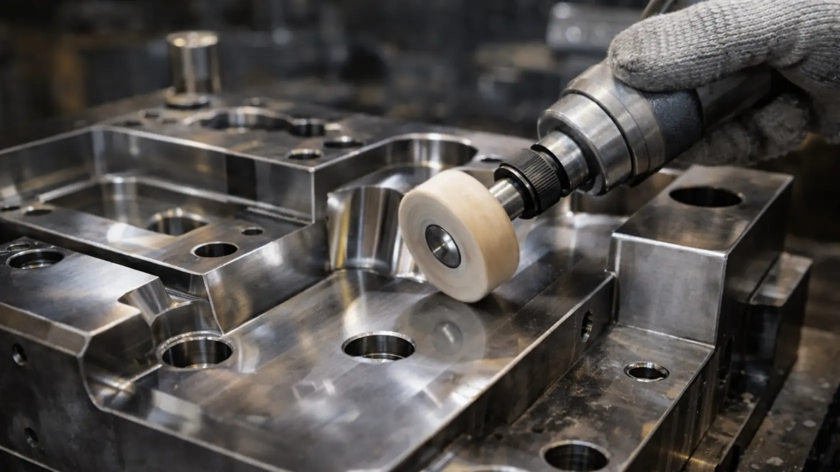 Precision Polishing for Injection Mold Manufacturing